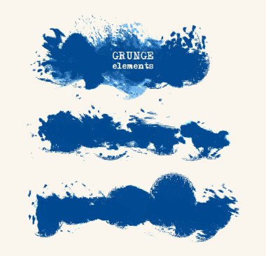 vektör grunge fırçalar