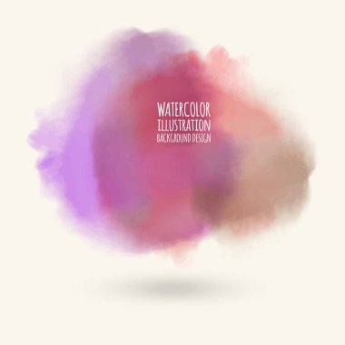 renk suluboya arka plan. vektör çizim