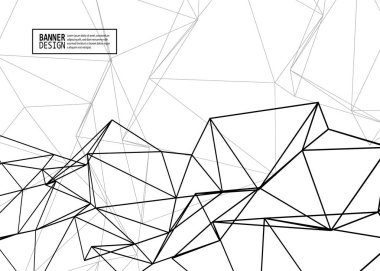 Tel kafes kafes öğe ile üçgen şekiller.