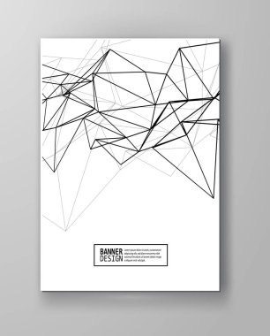 Tel kafes kafes öğe ile üçgen şekiller.