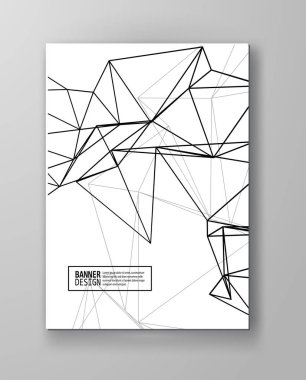 Tel kafes kafes öğe ile üçgen şekiller.