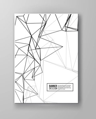 Tel kafes kafes öğe ile üçgen şekiller.