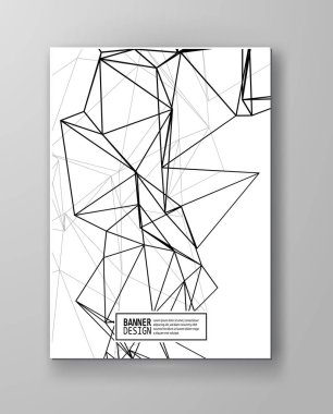 Tel kafes kafes öğe ile üçgen şekiller.