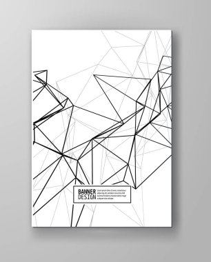 Tel kafes kafes öğe ile üçgen şekiller.