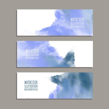 Vektör afiş şekiller collection beyaz izole