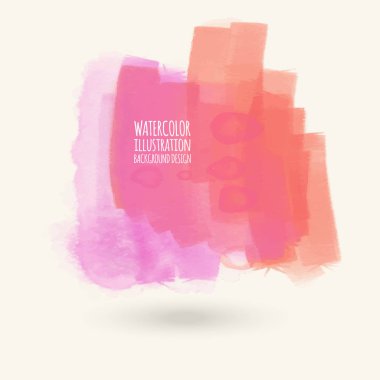 renk suluboya arka plan. vektör çizim