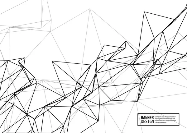 Tel kafes kafes öğe ile üçgen şekiller.