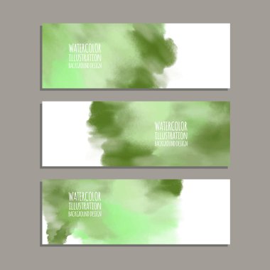 Vektör afiş şekiller collection beyaz izole