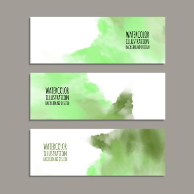 Vektör afiş şekiller collection beyaz izole