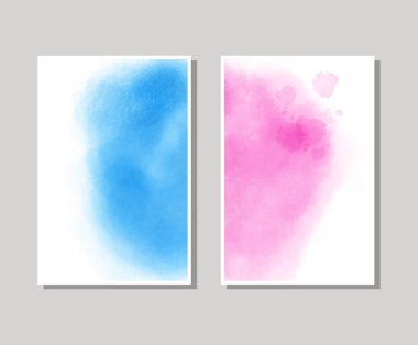 Vektör afiş şekiller collection beyaz izole