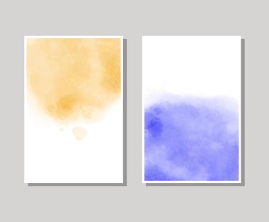 Vektör afiş şekiller collection beyaz izole