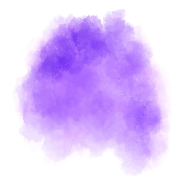 Paarse aquarel vector achtergrond — Stockvector