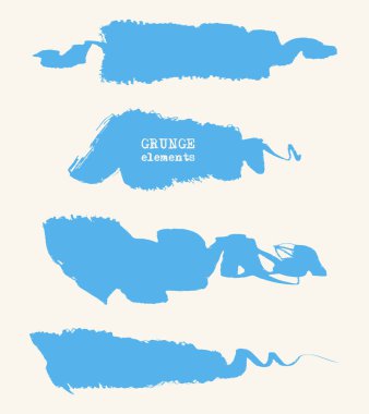 vektör grunge fırçalar