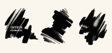 vektör grunge fırçalar