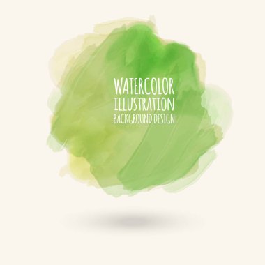 Beyaz arkaplanda soyut suluboya.