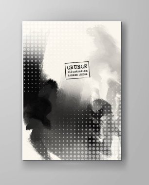 Soyut Rorchar arka plan.