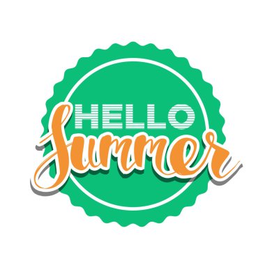 Merhaba yaz renk çemberi.