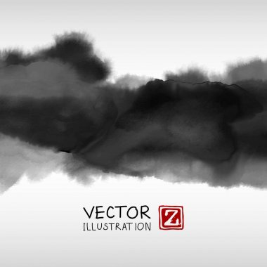 Soyut mürekkep arka plan. Mermer stili.