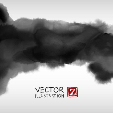 Soyut mürekkep arka plan. Mermer stili.