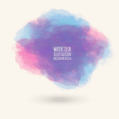 renk suluboya arka plan. vektör çizim
