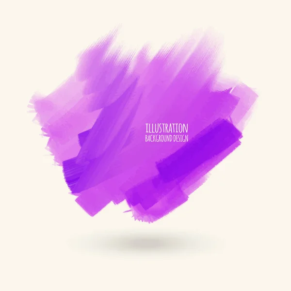 Aquarel achtergrond in kleur. vectorillustratie — Stockvector