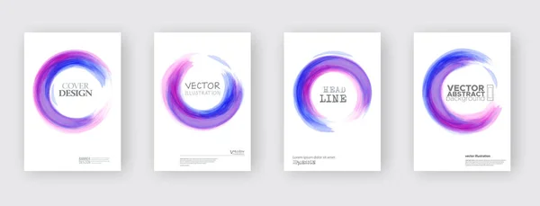 Diseño de cubiertas mínimas — Vector de stock