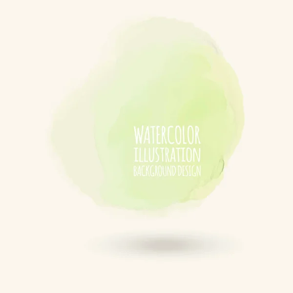 Pinceladas Color Vectorial Acuarela Grunge Elementos Aislados Cepillos Humo Para — Vector de stock