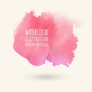 Vektör mercan fırça darbeleri. Suluboya Grunge elemanları izole. Duman fırçalar tasarımınız için. Serbest el. Mürekkep sıçrama. Akrilik damgası. Vektör çizim