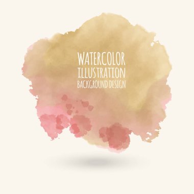 Vektör mavi sarı fırça darbeleri. Suluboya Grunge elemanları izole. Duman fırçalar tasarımınız için. Serbest el. Mürekkep sıçrama. Akrilik damgası. Vektör çizim