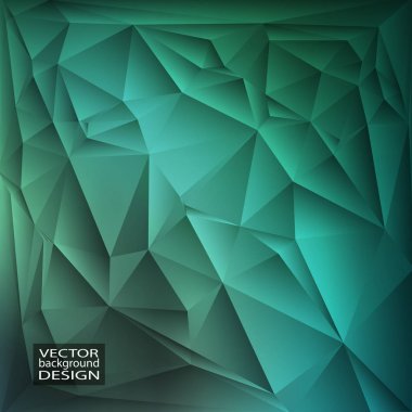 üçgenler ile renkli geometrik arka plan.