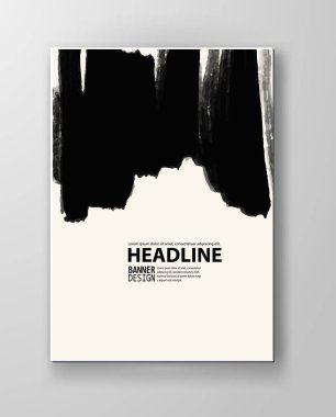 siyah arka tasarımı.