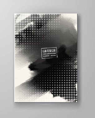 Soyut Rorchar arka plan.