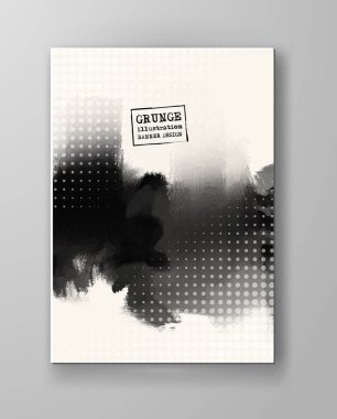 Soyut Rorchar arka plan.