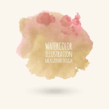 renk suluboya arka plan. vektör çizim