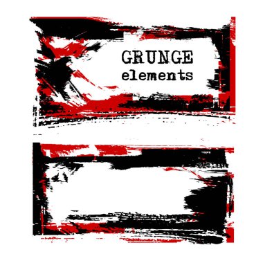 Vektör siyah beyaz boya.