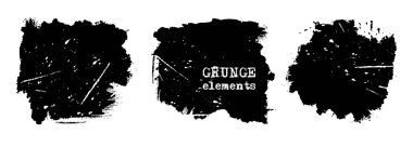 Vektör siyah beyaz boya.