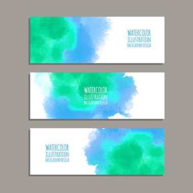 Vektör afiş şekiller collection beyaz izole