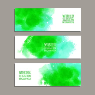 Vektör afiş şekiller collection beyaz izole