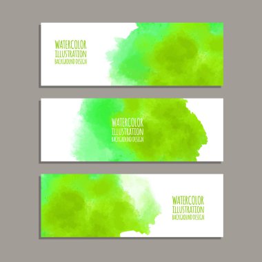 Vektör afiş şekiller collection beyaz izole