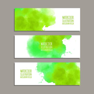 Vektör afiş şekiller collection beyaz izole