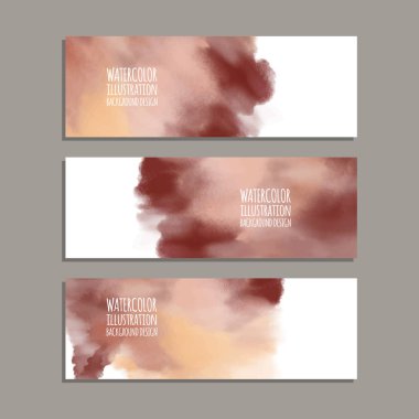 Vektör afiş şekiller collection beyaz izole