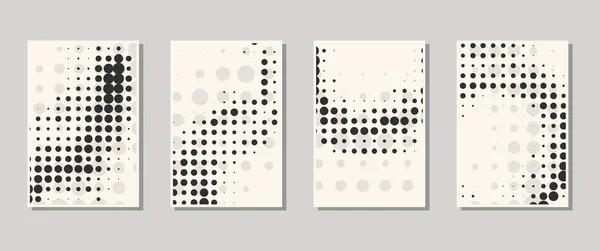 Abstrakte Grunge Halfton Dot Textur — Stockvektor