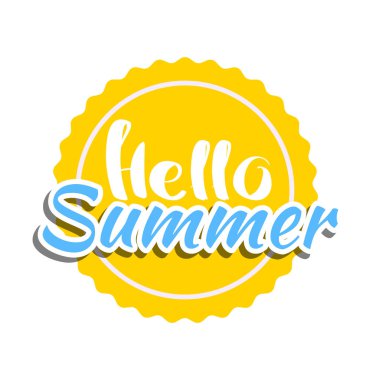 Merhaba yaz renk çemberi.