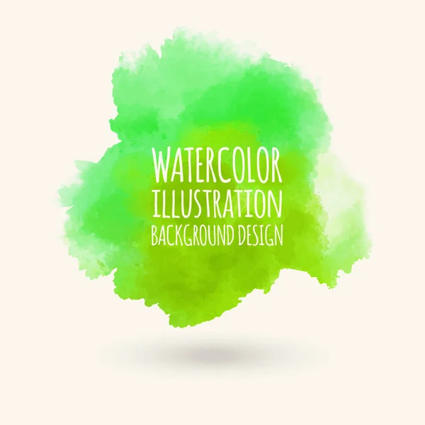 抽象独立水彩手绘纸纹理着色白色背景 — 图库矢量图片