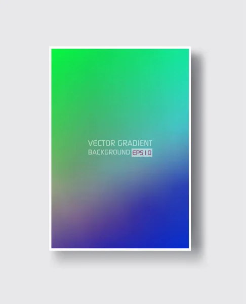 Creative design poster with vibrant gradients. — Stock Vector