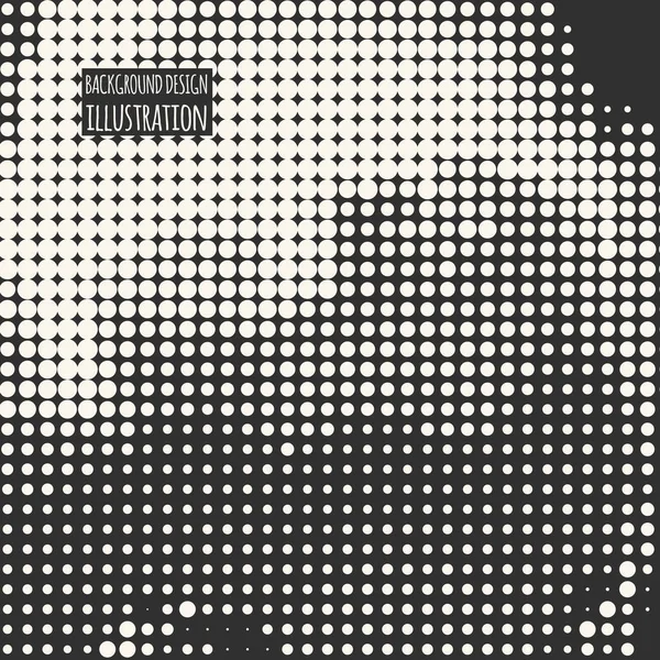 Abstrait grunge demi-ton point texture — Image vectorielle