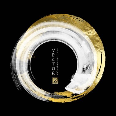 Vektör siyah ve altın tasarım şablonları