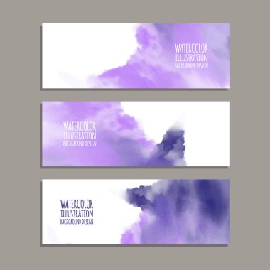 Vektör afiş şekiller collection beyaz izole