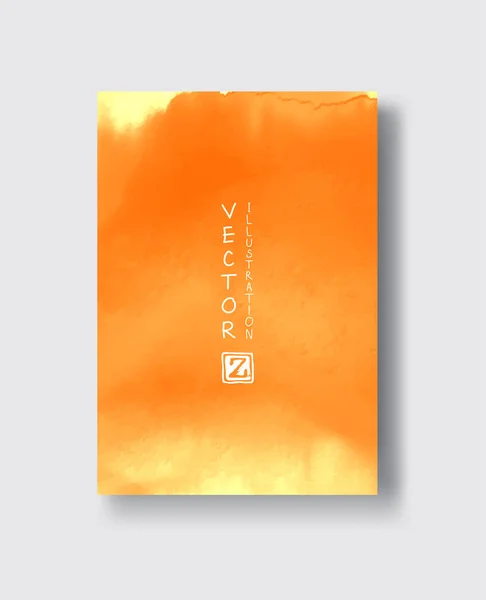 Modelo de brochura elegante elemento pincel de tinta de design —  Vetores de Stock