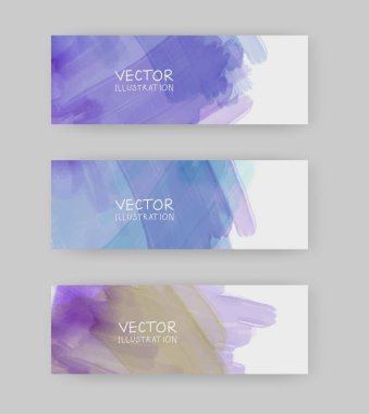 Vektör afiş şekiller collection beyaz izole